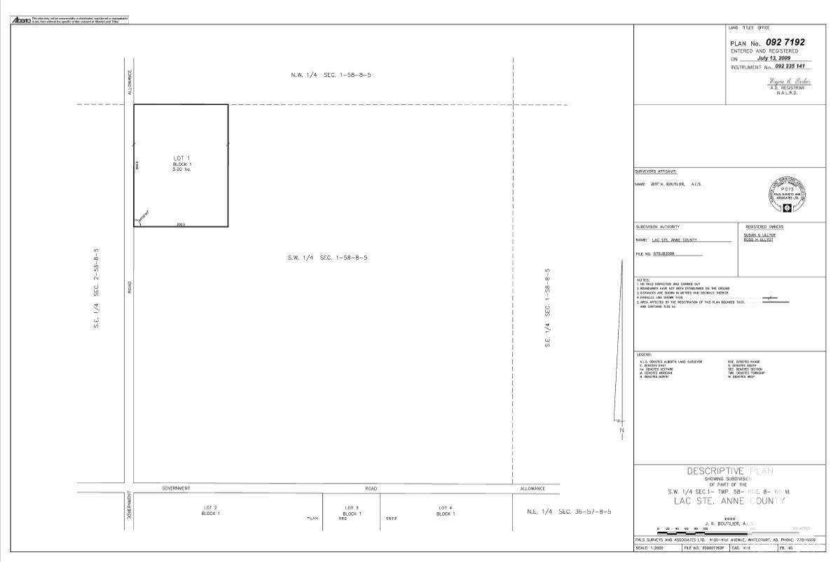 58013 Rge Rd 81, Rural Lac Ste. Anne County, Alberta  T0E 1N0 - Photo 24 - E4416203