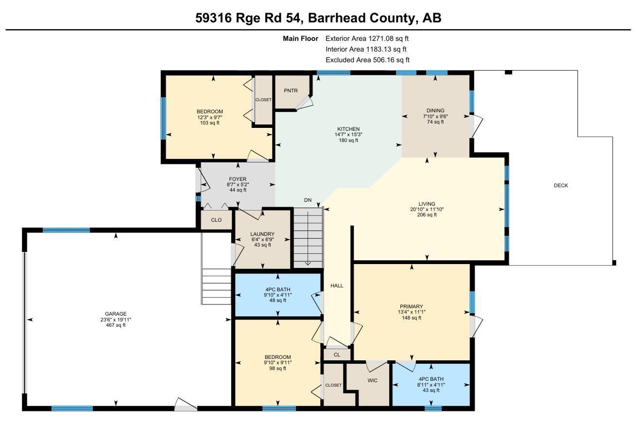 16 59316 Rge Rd 54, Rural Barrhead County, Alberta  T0E 1Y0 - Photo 74 - E4443879