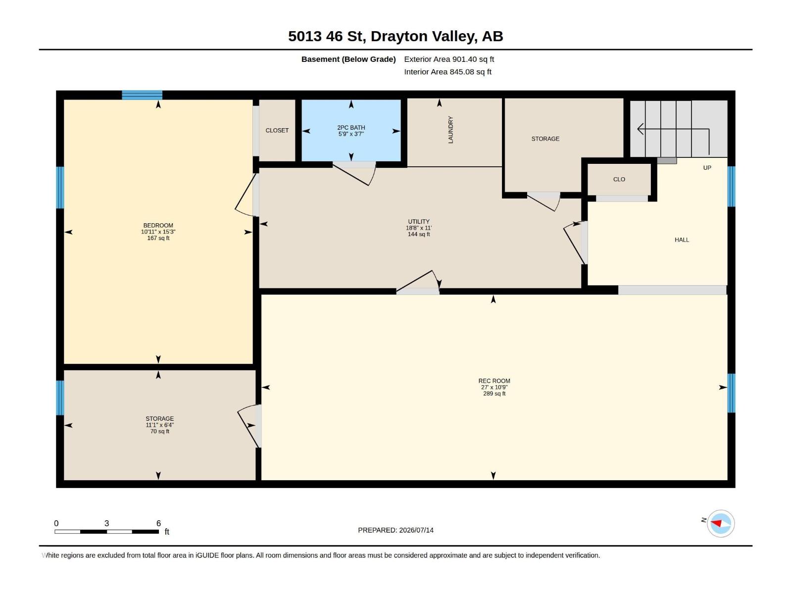 5013 46 St, Drayton Valley, Alberta T7A 1C6 - Photo 24 - E4498866