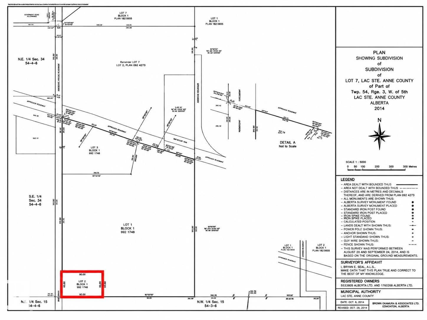 Lot 2, Block 1 Plan 2021403, Rural Lac Ste. Anne County, Alberta  T0E 0A0 - Photo 3 - E4514351